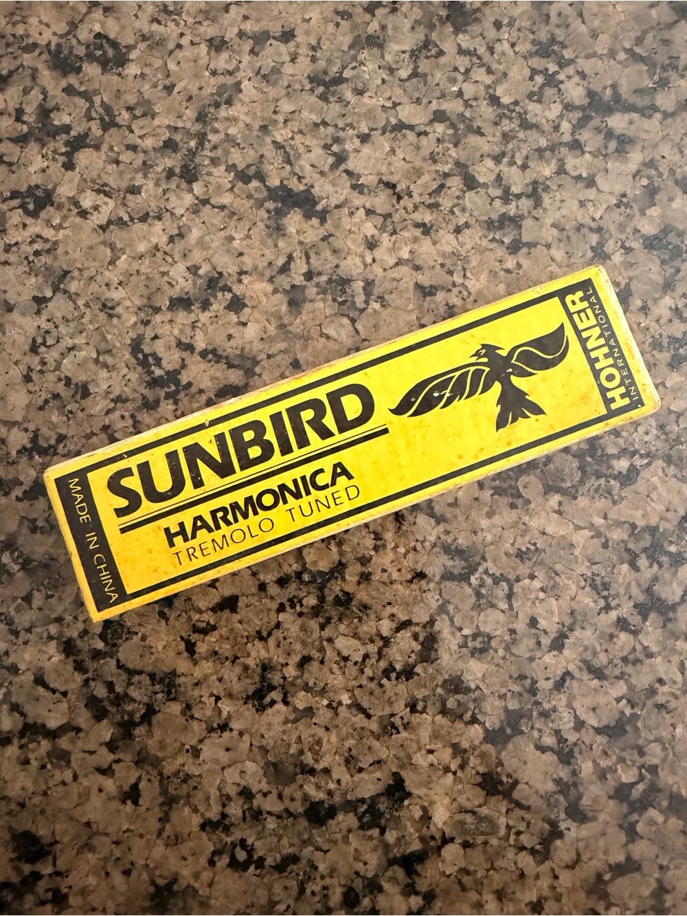 Sunbird Yellow Harmonica - Tremolo Tuned